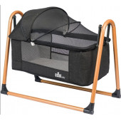 ESSE Baby Gold Lüks Sallanır Portatif Sepet Beşik - Antrasit + Yatak - 2