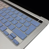 MacBook Pro 13″ M1/M2 Klavye Koruyucu – A2289 A2251 A2338 & 16″ A2141 • Türkçe Q ISO Enter Silikon thumbnail 4