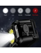 Watton WT-024 Pratik Sensörlü Sinyalli Kafa Feneri thumbnail 4