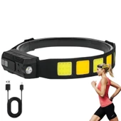 Watton WT-066 Cob XPG LED Sensörlü Kafa Feneri thumbnail 1