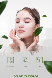 PEKAH C Vitamini ve 13 Bitki Özü İçeren Canlandırıcı Leke & Kırışıklık Karşıtı Yüz Maske Seti 5 Adet - 5