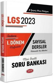 2023 8. Sınıf LGS Sayısal Dersler 1. Dönem Soru Bankası Data Yayınları - 1
