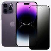 iPhone 14 Pro Max Hayalet Privacy Gizli Seramik Ekran Koruyucu - 1
