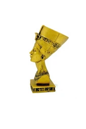 Dekoratif Antik Mısır Nefertiti Polyester Biblo 15cm thumbnail 5