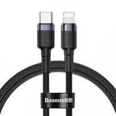 Baseus 18W 1 Metre Type-C To İPhone Lightning Şarj ve Data Kablosu, İpad ve İphone Ultra Hızlı Şarj - 6