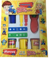 TURKAFONE Oyun Hamuru Seti - Mısır Nişastasından Doğal Ürün - 1