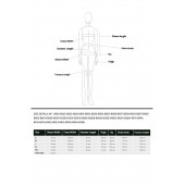 Önden Düğmeli Blackmore 1200 2 li Mürdüm Renk Kadın Pijama Takımı thumbnail 4