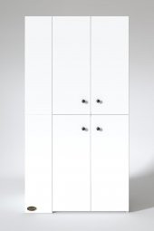 Kenzlife çamaşır-kurutma makinesi dolabı kapaklı foka sol byz 180x090x60 banyo arkalıksız - 4