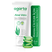 Doğal Aloe Vera Nemlendirici Cilt Kremi 75 ml - 1