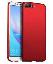 HUAWEI Y6 2018  RUBBER SİLİKON KILIF ARKA KAPAK - 1