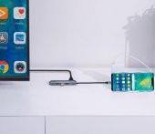 Baseus Led Işıklı 87W 4K 5 gbps 6İN1 Type C Hub HDMI 3x USB 3.0 RJ45 Type C Dönüştürücü Çoğaltıcı Hub - 7