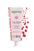 Doğal Yüz Ve El Nemlendirici Gül Aromalı Cilt Bakım Kremi 75 ml - 2