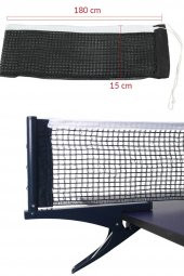 Masa Tenisi Filesi Kelepçe Metal Mekanizmalı Pinpon Masası Ağı - 2