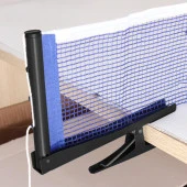Masa Tenisi Filesi Raket Top Seti 6lı Kelepçe Mekanizmalı Pinpon Masası Ağı - 4