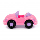 Oyuncak Araba Sevimli Araba Pembe Sürtmeli 25 Cm - 2