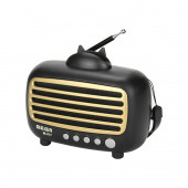 Radyo M-V17BT Mini Boy Bluetooth Fm Radyo Taşınabilir Standlı Şarjlı Hoparlör - 1