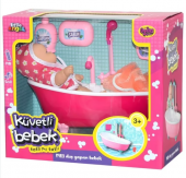 Oydaş Oyuncak 02605 Pilli Kuvette Duş Yapan Bebek - 1