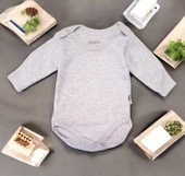 Düz Uzun Kollu Kız Bebek Çıtçıtlı Body (BabyToo) - 4