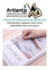 A3 Çıtçıtlı Dosya Şeffaf 1 Adet A-3 Çıtçıtlı Zarf Dosya Transparan 47x33.5 cm Büyük Boy Çıtçıtlı Dosya - 4