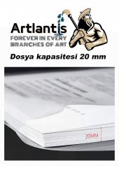 A3 Çıtçıtlı Dosya Şeffaf 1 Adet A-3 Çıtçıtlı Zarf Dosya Transparan 47x33.5 cm Büyük Boy Çıtçıtlı Dosya - 5