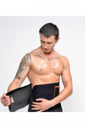 SAUNA SUIT Unisex 100 Orijinal Korse Bel Göbek Basen Zayıflama Terleme Termal Kemer Incetici Korseyky - 2