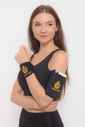 SAUNA SUIT Tüm Telefonlara Uyumlu Yürüyüş Koşu Spor Bandı Ve Termal Kumaş Sayesinde Ağrı Önleyici - 1