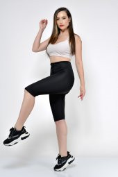 SAUNA SUIT Unisex 100 Orijinal 3 Kademeli Agraflı Termal Şort Ile Günlük Ve Spor Ile Terle Zayıfla Incelyky - 4