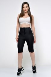 SAUNA SUIT Unisex 100 Orijinal 3 Kademeli Agraflı Termal Şort Ile Günlük Ve Spor Ile Terle Zayıfla Incelyky - 5