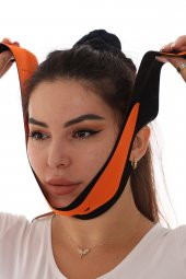 SAUNA SUIT 100 Orijinal Yüz Korsesi Çene Boyun Bandı Yüz Liposuction, Yüz Gıdı Yanak Gıdık Toplamayky - 1