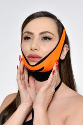 SAUNA SUIT Unisex 100 Orijinal Yüz Korsesi Çene Boyun Bandı Horlama Önleyici Gıdı Yanak Gıdık Toplamayky - 4