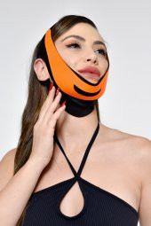 SAUNA SUIT 100 Orijinal Yüz Korsesi Çene Boyun Bandı Horlama Önleyici Gıdı Yanak Gıdık Toplamayky - 5