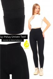 SAUNA SUIT Kadın Erkek Terletmeyen Kışlık Konforlu Sıcak Tutan Termal Likralı Tayt Yüksek Bel - 2