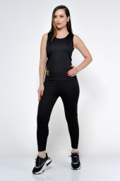 SAUNA SUIT Unisex 100 Orijinal Sauna Atlet Ve Tayt Alt Üst Termal Korse Takımla Terle Zayıfla Incelyky - 7