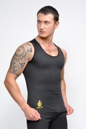 SAUNA SUIT Unisex 100 Orijinal Sauna Atlet Ve Tayt Alt Üst Termal Korse Takımla Terle Zayıfla Incelyky - 8