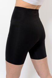 SAUNA SUIT Yüksek Bel Göğüs Altı ve Diz Üst Bacak Toparlayıcı Lazer Kesim Paçalı Sıkılaştırıcı - 7