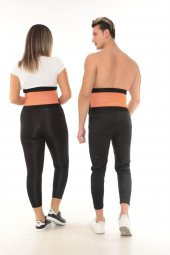 SAUNA SUIT Zayıflama Kemeri Yağ Bel Göbek Eritme Incelme Terleme Korsesi Termal Sauna Kemer Neopren Kumaş - 3
