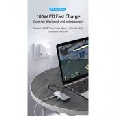 DAYTONA MST-12K 12li Type-C=>HDTV ÇOK FONKSİYONLU ÇEVİRİCİ (HDTV+5*USB+USB C+SD/TF+RJ45+VGA+DC 3,5) - 3