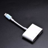 Go Des GD-UC018 Lightning Kulaklık - Şarj - 3.5 mm Aux Dönüştürücü Adaptör thumbnail 2