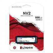 Kingston 500GB NV2 SNV2S-500G 3500-2100MB-s PCIe NVMe M.2 SSD Disk - 2