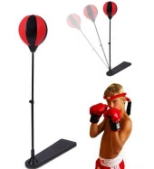 Boks Antrenman SETİ - Ayarlanabilir Ayaklı Top, 2 Eldiven ve Pompası-Çocuklar için - 1