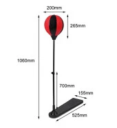 Boks Antrenman SETİ - Ayarlanabilir Ayaklı Top, 2 Eldiven ve Pompası-Çocuklar için - 4