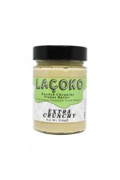 Laçoko Şekersiz Katkısız Glutensiz Vegan Az Kavrulmuş Çiğ Parçacıklı Extra Crunchy Fıstık Ezmesi 320 G - 1