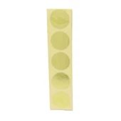 3D Kabartma Alüminyum Etiket 50 adet 50mm Kendinden Yapışkanlı - 3
