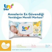 Uni Baby Islak Mendil Yenidoğan 18'li 40*18 720 Yaprak - 5