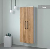 Denko Limba 60 cm MDF Çok Amaçlı Banyo Boy Dolabı thumbnail 1