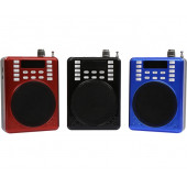 KTX-1601 BLUETOOTH HOPARLÖR (KIRMIZI-MAVİ-SİYAH RENK SEÇENEKLERİYLE) - 5