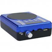 KTX-1601 BLUETOOTH HOPARLÖR (KIRMIZI-MAVİ-SİYAH RENK SEÇENEKLERİYLE) - 7