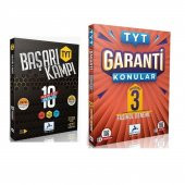 Paraf Yayınları TYT Başarı Kampı 10 Hamlede Başarı Soru Bankası ve Paraf Yayınları TYT Garanti Konular 3 Fasikül Deneme - 3