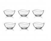 Lav Vıra 245 Cam Kase 6 Lı - Çerezlik - Sütlaç Puding Kasesi - 1