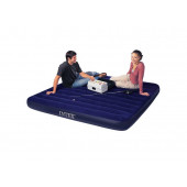 İntex 64755 Şişme Yatak 3-4 Kişilik Şişme Kamp Yatağı 203x183x25Cm - 1